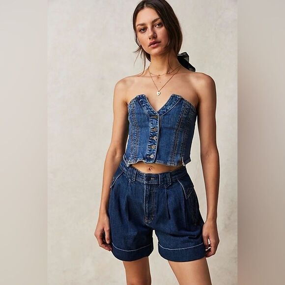 Free People | Top Secret Trouser Short - Picture 1 of 7